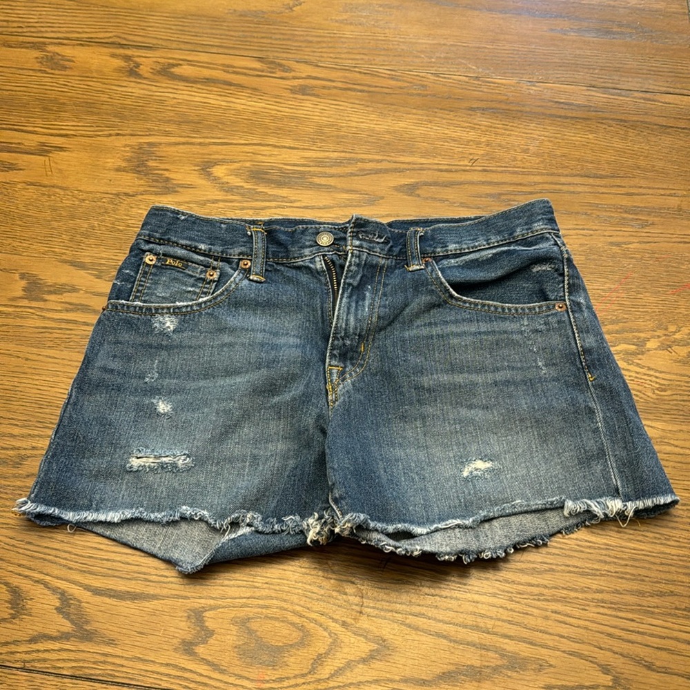 Polo Jean shorts